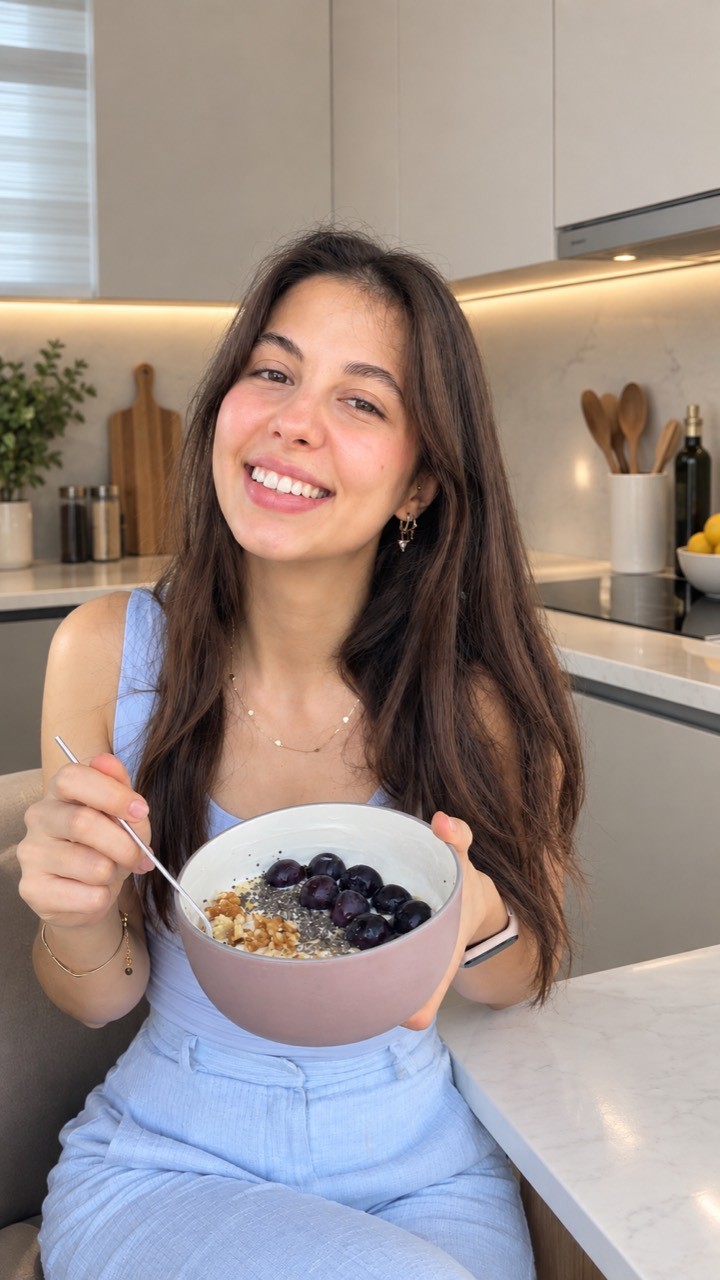 Diyetisyen Gizem Bulut dengeli bir öğünle